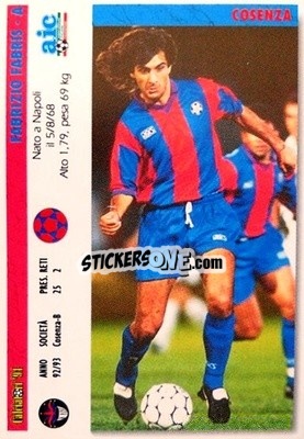 Sticker Fabrizio Fabris / Luigi Marulla - Italian League 1994 n. 381 - Joker