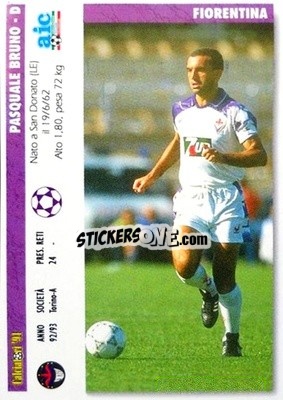 Sticker Pasquale Bruno / Daniele Carnascialli - Italian League 1994 - Joker