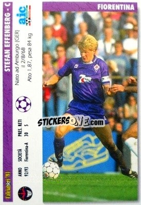 Sticker Stefan Effenberg / Giuseppe Iachini - Italian League 1994 n. 391 - Joker