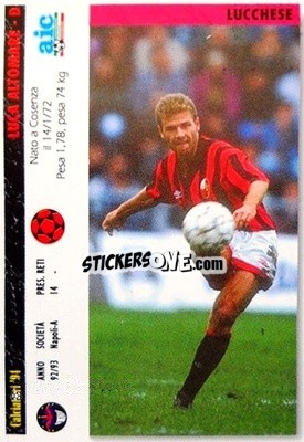 Sticker Luca Altomare / gian Domenico Costi - Italian League 1994 - Joker