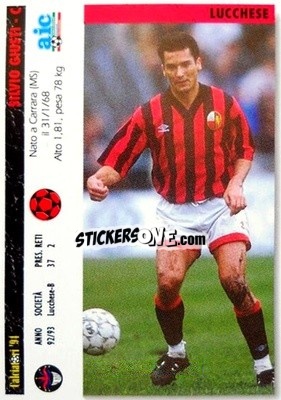 Cromo Silvio Giusti / bruno Russo - Italian League 1994 - Joker