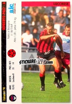 Sticker Roberto Paci / Massimo Rastelli - Italian League 1994 - Joker