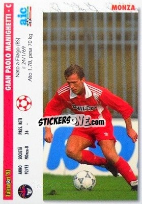 Sticker Gian Paolo Manighetti / antonio Dell'Oglio - Italian League 1994 n. 409 - Joker