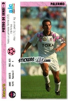 Figurina Pietro De Sensi / Ciro Ferrara - Italian League 1994 - Joker