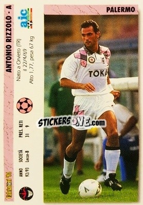 Cromo Antonio Rizzolo / Davide Campofranco - Italian League 1994 - Joker