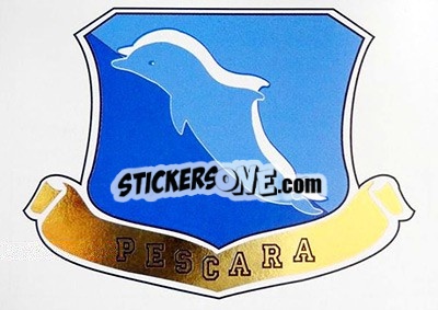 Figurina Pescara Badge/Marco Savorani - Italian League 1994 - Joker