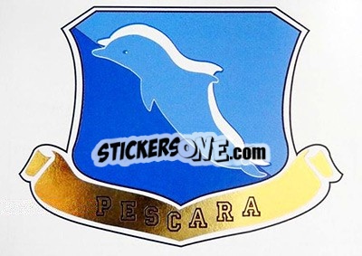 Sticker Pescara Badge/Marco Savorani - Italian League 1994 n. 424 - Joker