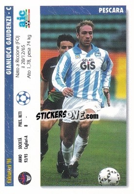 Sticker Gianluca Guadenzi / Stefano Ferretti - Italian League 1994 - Joker