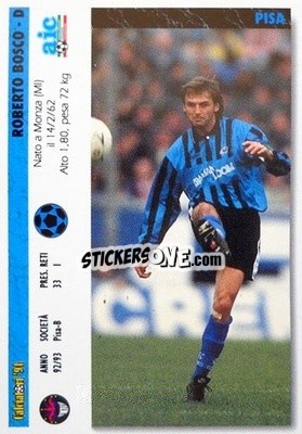 Sticker Roberto Bosco / Giovanni Fasce - Italian League 1994 - Joker