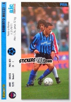 Cromo Roberto Muzzi / Franco Rotella - Italian League 1994 - Joker