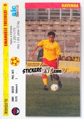 Sticker Emanuele Tresoldi / Marco Mengucci - Italian League 1994 n. 438 - Joker