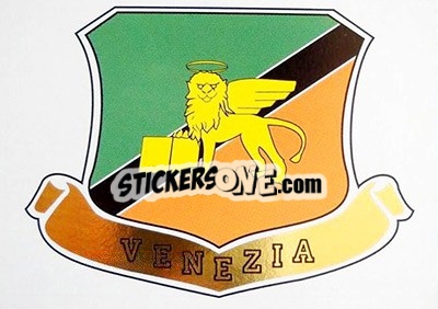 Cromo Venezia Team Badge/Andrea Mazzantini - Italian League 1994 - Joker