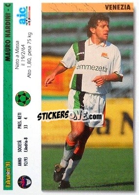 Sticker Mauro Nardini / gianluca Petrachi - Italian League 1994 n. 446 - Joker