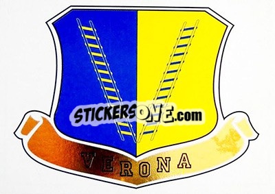 Cromo Verona Badge/Attilio Gregori - Italian League 1994 - Joker