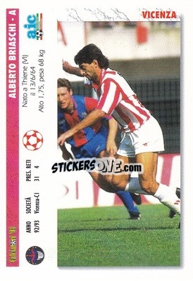 Sticker Alberto Briaschi / Stefano Civeriati - Italian League 1994 - Joker