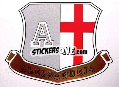 Cromo Alessandria Badge - Italian League 1994 - Joker