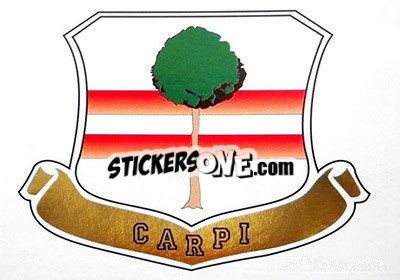 Cromo Carpi Badge - Italian League 1994 - Joker