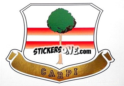 Sticker Carpi Badge - Italian League 1994 n. 462 - Joker