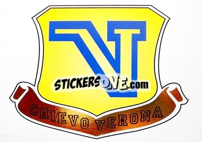 Cromo Chievo Verona Badge - Italian League 1994 - Joker