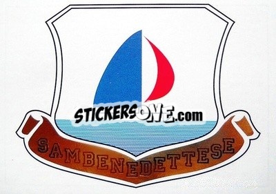 Figurina Sambendettese Badge - Italian League 1994 - Joker