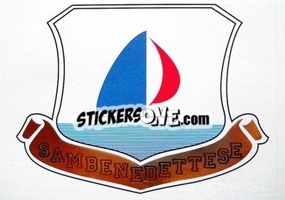 Sticker Sambendettese Badge - Italian League 1994 n. 493 - Joker