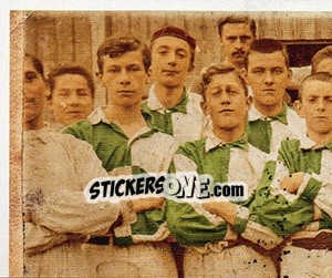 Sticker 1902: Die Geburt der Vereinsfarben - SV Werder Bremen. Lebenslang Grün-Weiss - Juststickit