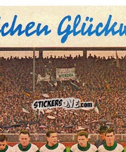 Figurina Die Helden von 1965 - SV Werder Bremen. Lebenslang Grün-Weiss - Juststickit