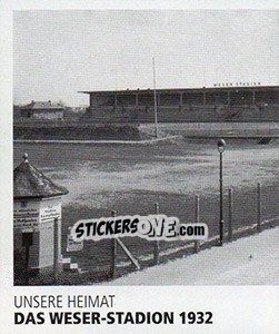 Figurina Das Weser-Stadion 1932