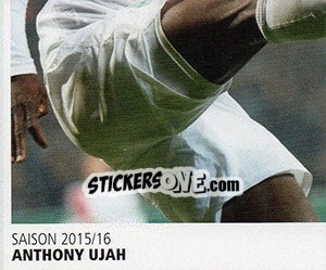 Sticker Anthony Ujah - SV Werder Bremen. Lebenslang Grün-Weiss n. 72 - Juststickit