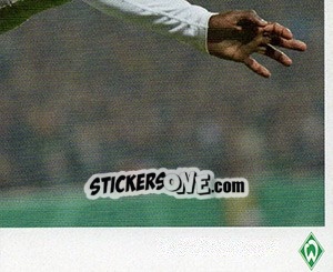 Sticker Anthony Ujah - SV Werder Bremen. Lebenslang Grün-Weiss - Juststickit
