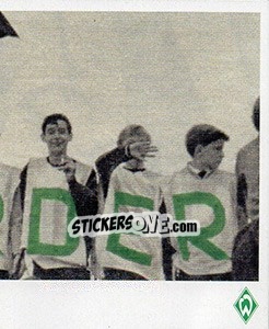 Figurina Werderfans anno 1969 - SV Werder Bremen. Lebenslang Grün-Weiss - Juststickit