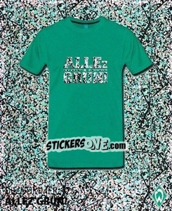 Sticker Allez Grün! - SV Werder Bremen. Lebenslang Grün-Weiss - Juststickit