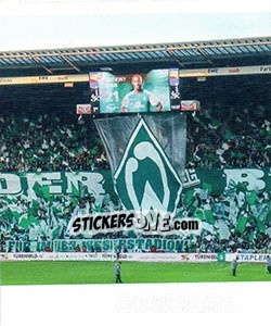 Figurina Die Ostkurve - SV Werder Bremen. Lebenslang Grün-Weiss - Juststickit