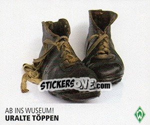 Figurina Uralte Töppen - SV Werder Bremen. Lebenslang Grün-Weiss - Juststickit