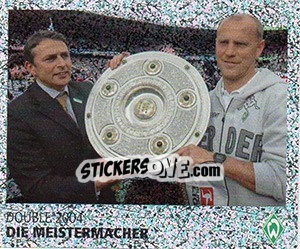 Sticker Die Meistermacher - SV Werder Bremen. Lebenslang Grün-Weiss - Juststickit