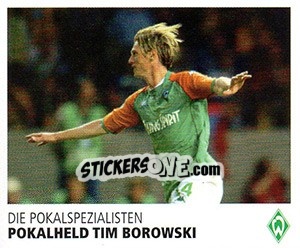 Cromo Pokalheld Tim Borowski