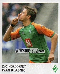 Figurina Ivan Klasnic - SV Werder Bremen. Lebenslang Grün-Weiss - Juststickit