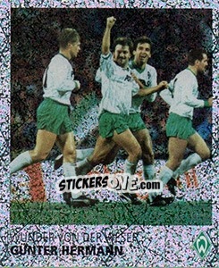 Sticker Günter Hermann - SV Werder Bremen. Lebenslang Grün-Weiss - Juststickit