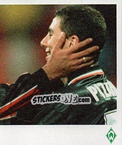 Sticker Pizza Toni liefert wieder - SV Werder Bremen. Lebenslang Grün-Weiss - Juststickit