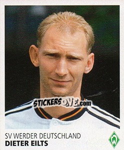 Sticker Dieter Eilts - SV Werder Bremen. Lebenslang Grün-Weiss - Juststickit