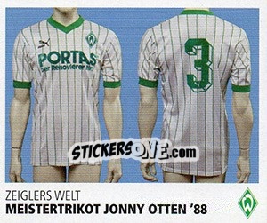 Sticker Meistertrikot Jonny Otten '88