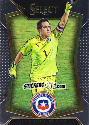 Sticker Claudio Bravo - Select Soccer 2015 - Panini