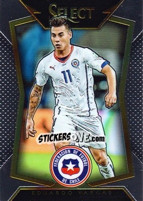 Sticker Eduardo Vargas - Select Soccer 2015 n. 3 - Panini