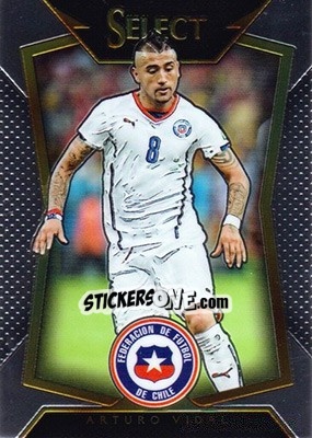 Figurina Arturo Vidal - Select Soccer 2015 - Panini