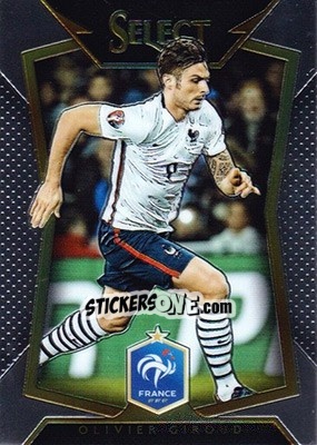 Sticker Olivier Giroud - Select Soccer 2015 n. 5 - Panini