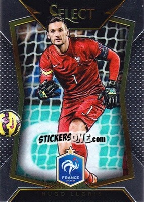 Sticker Hugo Lloris - Select Soccer 2015 n. 7 - Panini
