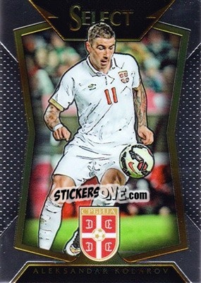 Sticker Aleksandar Kolarov - Select Soccer 2015 n. 14 - Panini