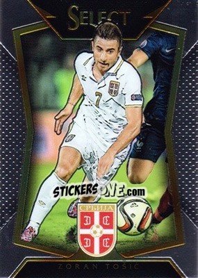 Sticker Zoran Tosic - Select Soccer 2015 - Panini