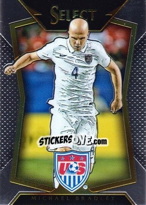 Sticker Michael Bradley - Select Soccer 2015 n. 18 - Panini