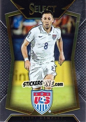 Sticker Clint Dempsey - Select Soccer 2015 n. 19 - Panini